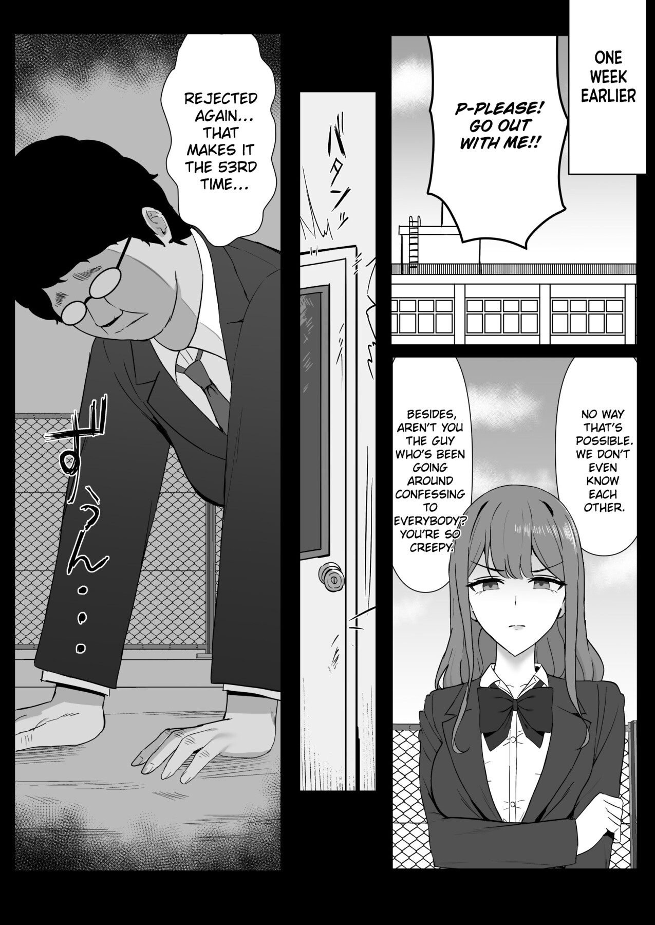 Hentai Manga Comic-My Expressionless Childhood Friend Was Snatched Away by a Creepy Otaku and Was Having Lovey-Dovey Tongue-Kissing Sex-Read-5